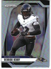 DERRICK HENRY 2024 PANINI PRIZM #20 SILVER BALTIMORE RAVENS