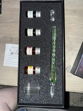 Fancy glass pen set