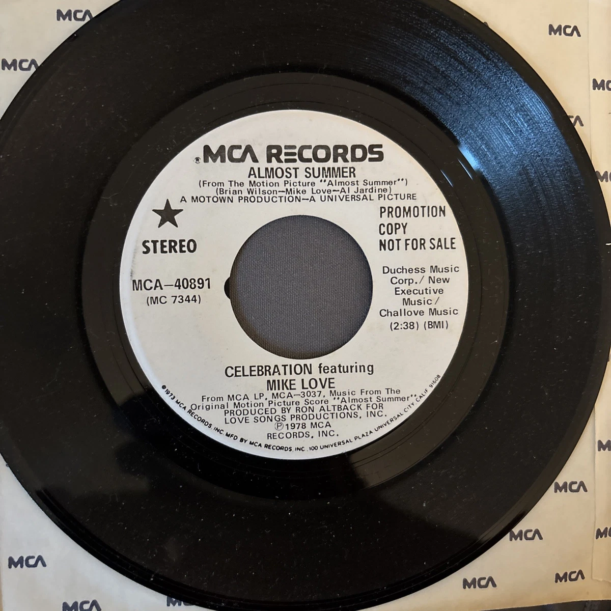 Brian Wilson Single 45 RPM Speed Vinyl Records for sale | eBay