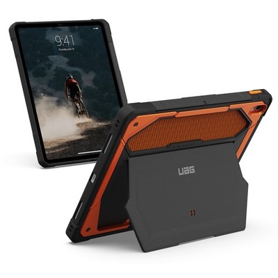 UAG iPad Air 13'' Case M4/M3 2025-2026 Rugged Monarch Made w/ Kevlar Burnt Orange