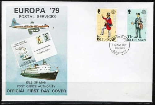 1¢ WONDER'S ~ ISLE OF MAN FDC EUROPA 1979 C/S - F198