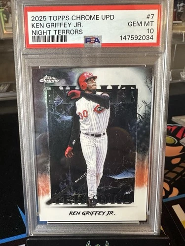 2025 Topps Chrome Update Series - Night Terrors Ken Griffey Jr #NT-7
