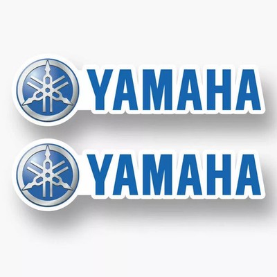 2X YAMAHA DECAL STICKER USA MADE TRUCK VEHICLE FISHING BOATS MOTOR BASS CAR