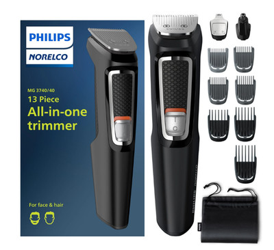 Philips Norelco Multi Groomer 3000 MG3740 13 Piece Trimmer