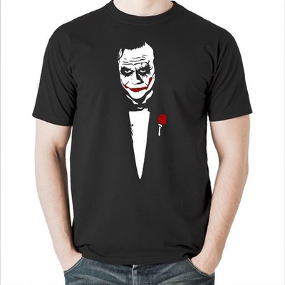 joker character vector cartoon Horror Dark Movie T Shirt Tee Gift New