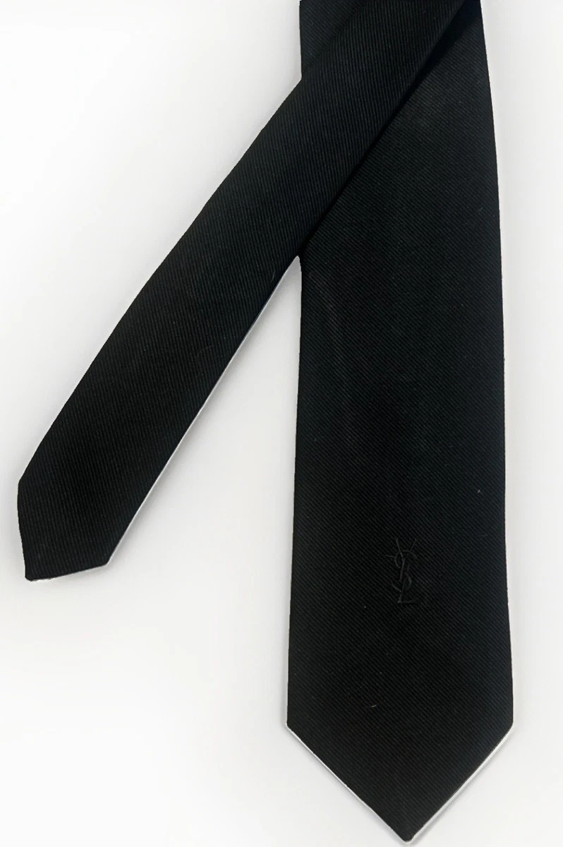 Saint Laurent Black Ties for Men for sale | eBay