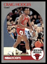 1990-91 Hoops Craig Hodges Chicago Bulls #64