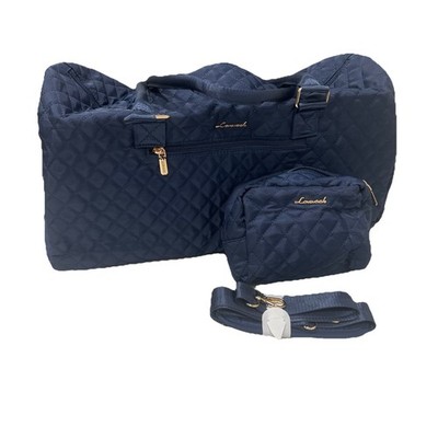 LOVEVOOK Travel Duffle Bag, Weekender Bag for Women with Toiletry Bag Blue