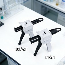 Dental Impression Mixing Dispensing Gun Kit Dispenser Gun 10:1/4:1 1:1/2:1 50ml