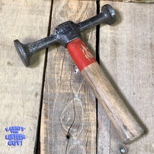 Vintage Plumb 1421 Auto Body Hammer 7-38 By 6 Wide 1 Lb - Close Area 