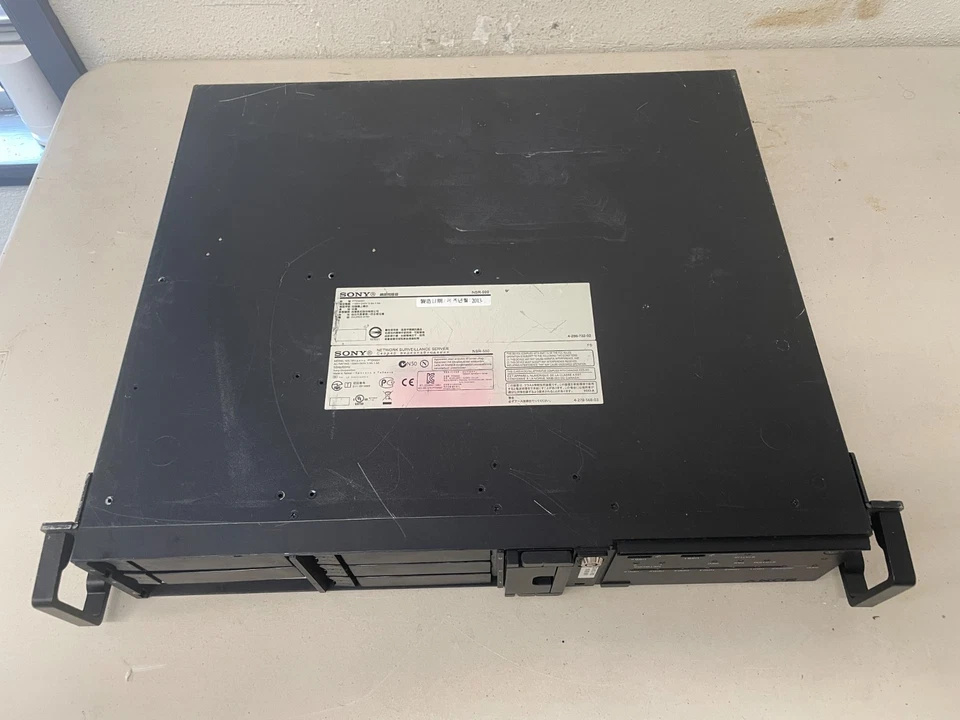 Sony NRS-500 Network Video Surveillance Server PTOM001 6-Bay Rackmount Unit - Image 3 of 4