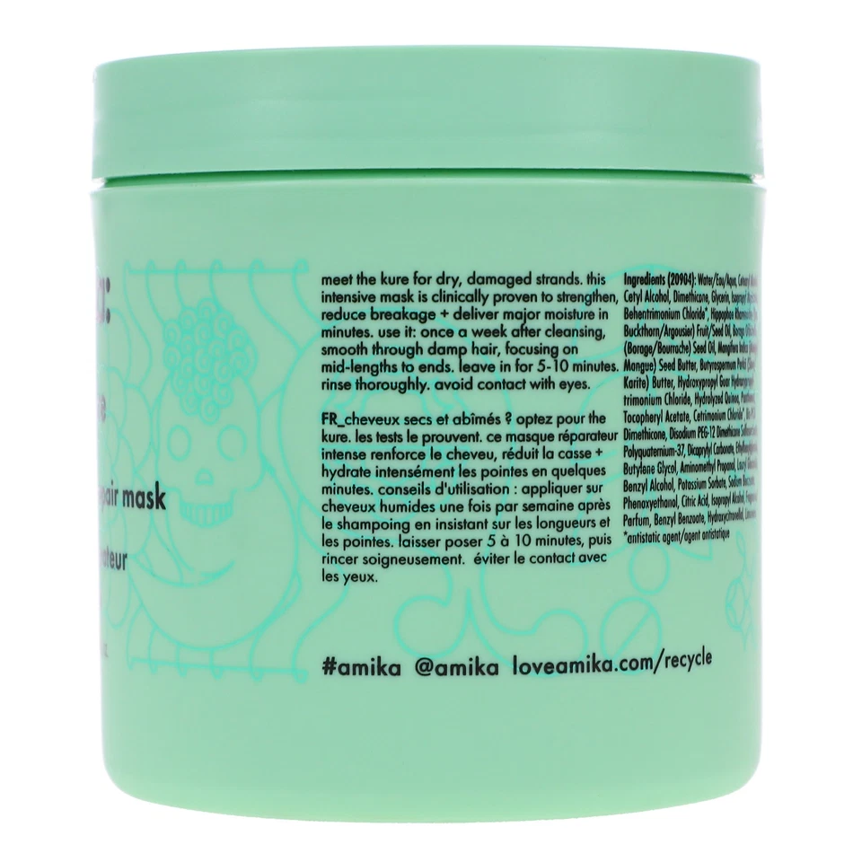 Máscara reparadora intensa Amika The Kure 16,9 oz Foto 3 de 4