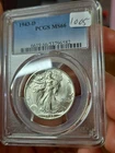 New Listing1943-D Walking Liberty Half Dollar 50c PCGS MS66