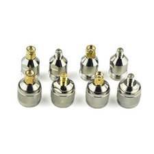 SMA RP-SMA to N Male Female RF Coaxial Connector Adapter Kit Pack of 8