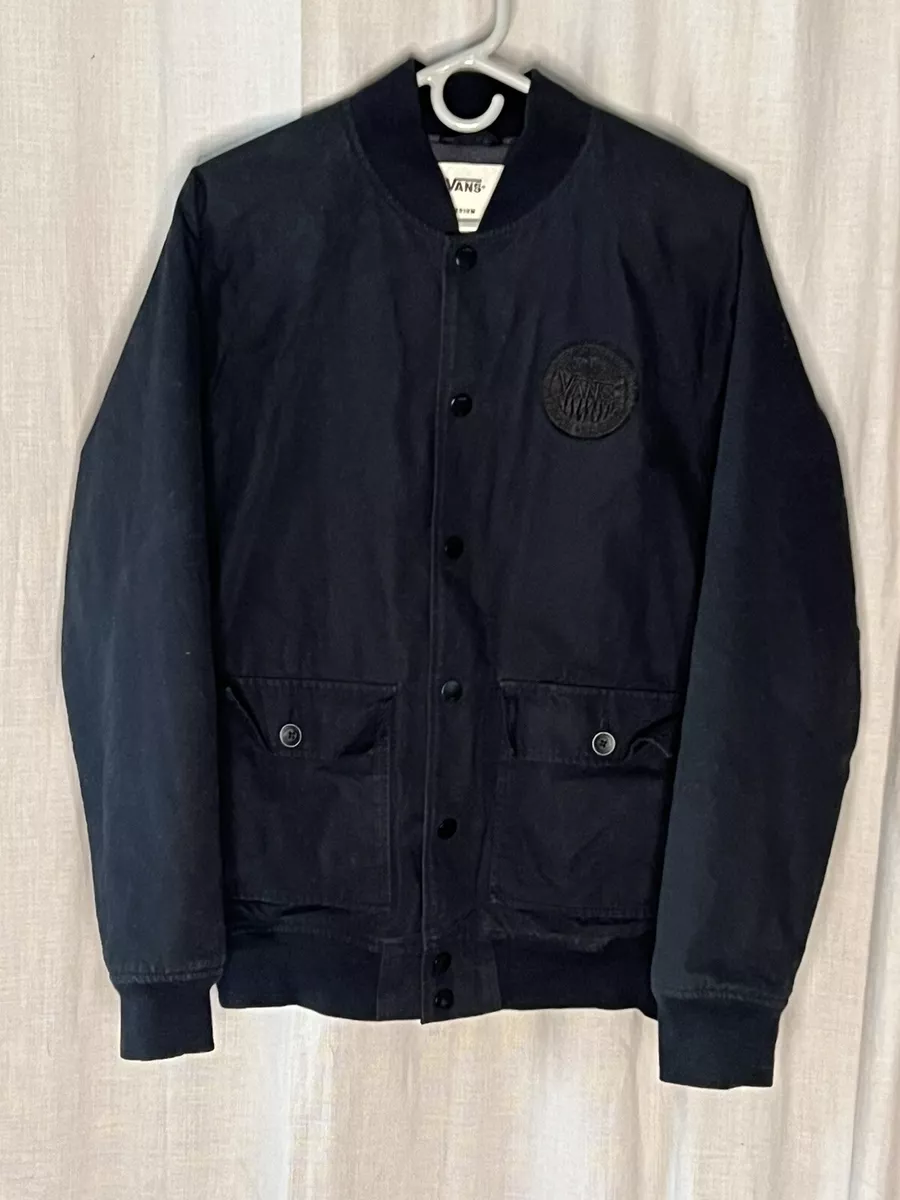Vans x Independent Truck Company Black Patch Logo Navy Blue Jacket