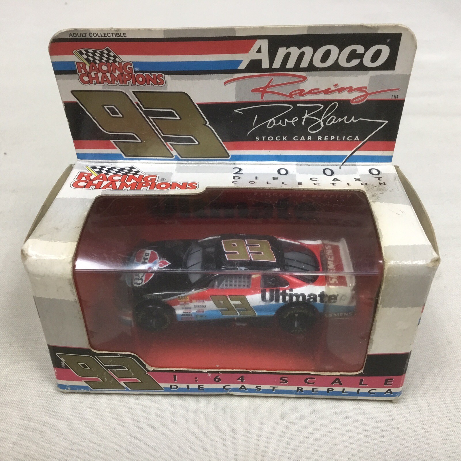 Racing Champions Nascar Amoco Dave Blaney 93 1:64 Diecast Car 2000 Vintage