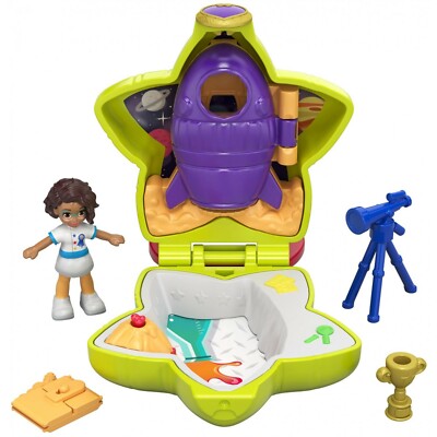 NEW Polly Pocket Tiny Pocket Places Rockin' Science Compact Playset #FRY29