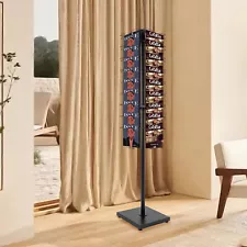 Magazine News Rack Office Display Rack Organizer Stand Metal Rotated 360 Degrees