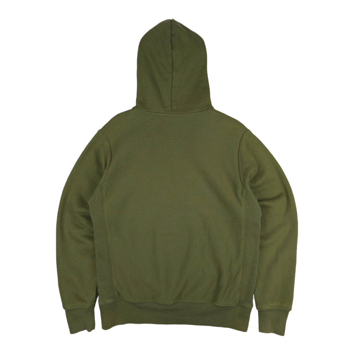 Champion Reverse Weave Hoodie Olive Green Mens Medium | eBay