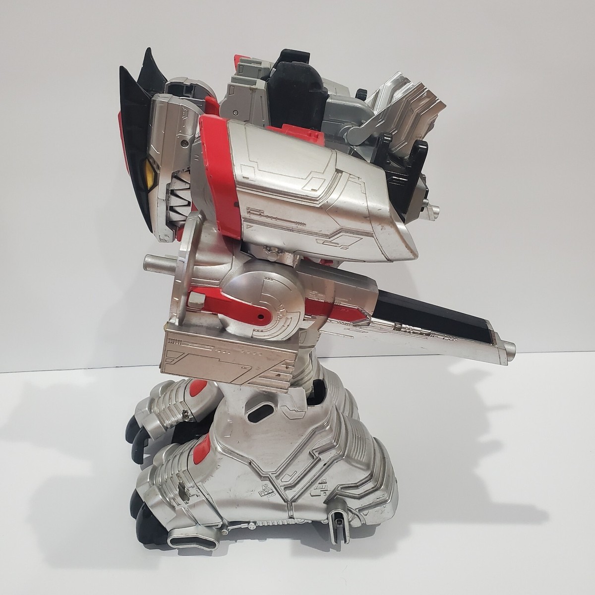 POWER RANGERS TIME Force Deluxe Quantasaurus Rex Megazord Q-Rex Figure as is $48.00 - CA