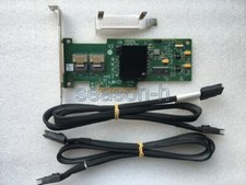 LSI SAS 9210-8i 8-port 6Gb PCIe HBA RAID Controller card 2pcs SFF-8087 to 8087