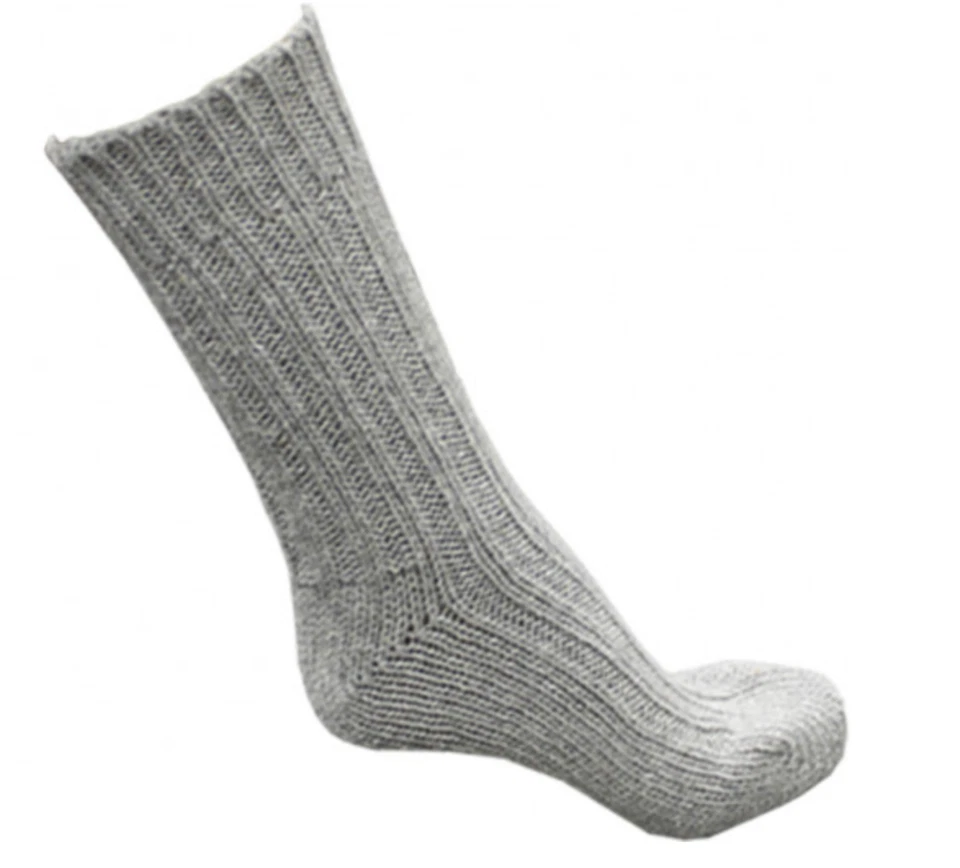 BOOM IT 2 Paar Alpakasocke "Dick" Winter Warm für Damen und Herren