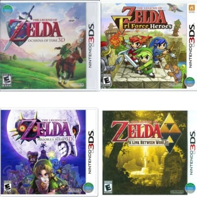 The Legend of Zelda 3DS Game New Mega Bundle