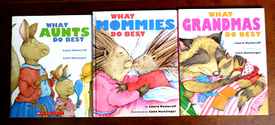 Lot 3 What Families Do Best Picture Books by Laura Numeroff & Lynn Munsinger L11