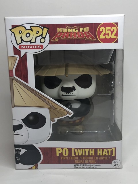 Funko Pop Movies Kung Fu Panda 3 PO With Hat #252 4in Vinyl Figure in Stock for sale online | eBay