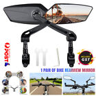 <!--F#f_0-->2x Bicycle Handlebar Rear View Mirrors Rearview Rectangle Back Mirror<!--F/-->