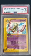 PSA 10 GEM MINT Xatu 35 Rare 2003 Skyridge WOTC Pokemon Card on eBay