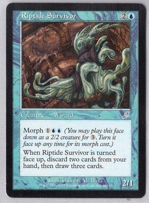 2x Riptide Survivor - Scourge - Light Play