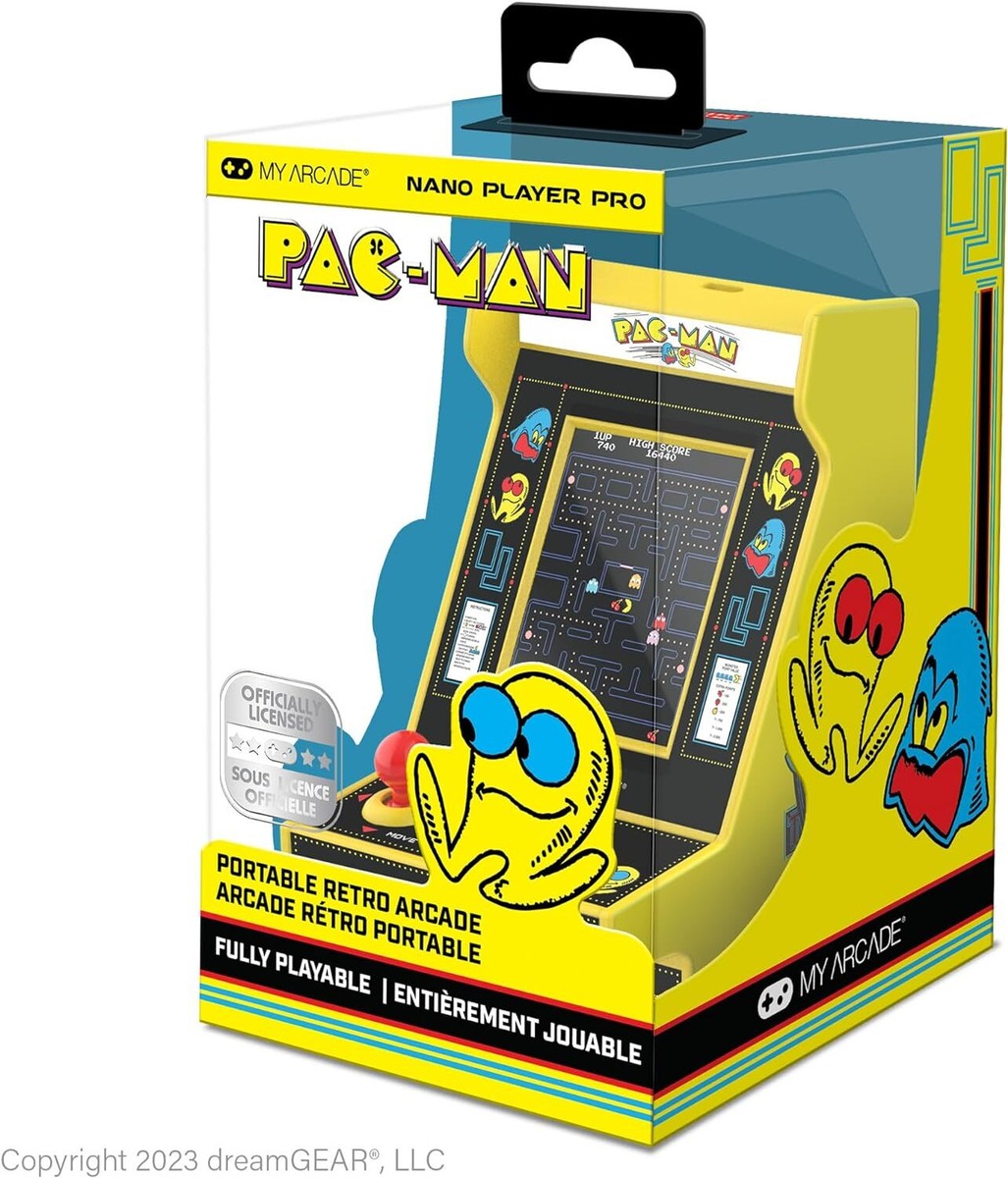 My Arcade Pac-Man Nano Player Pro Portable Mini Arcade Machine
