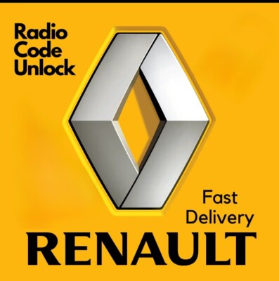 Renault / DACIA Radio Entsperrcode Dekodierung Auto CD Player Clio Megane Scenic Laguna