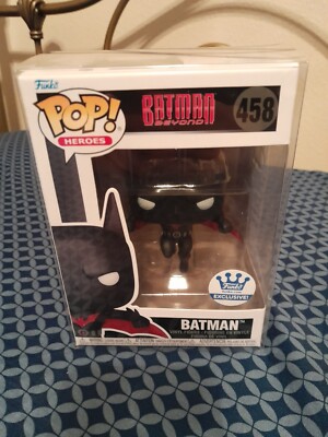 Batman Beyond Funko Pop ''Batman''  #458 NEW w/Ecotek Protector VERY CLEAN 
