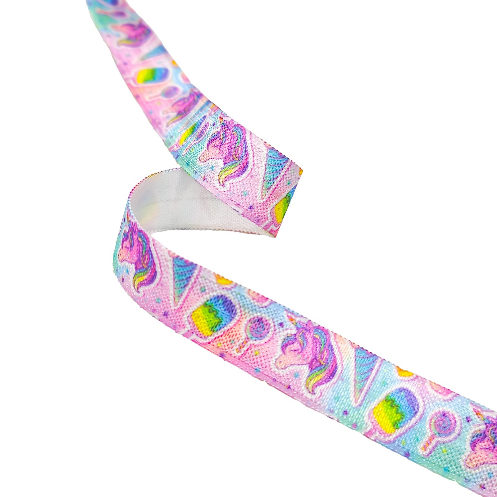 Fold Over Elastic Ribbon, Patterned FOE Stretch Binding | eBay UK