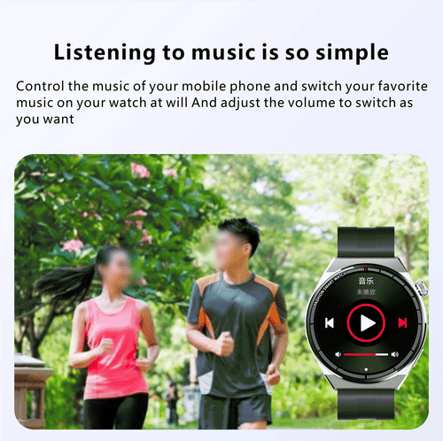 Smart Watch Uomo Donna Bluetooth Chiamata Musica Smartwatch Sport Fitness Orologi - Foto 5 di 16