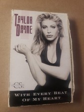 Taylor Dayne  with every bea of my heart  cassette