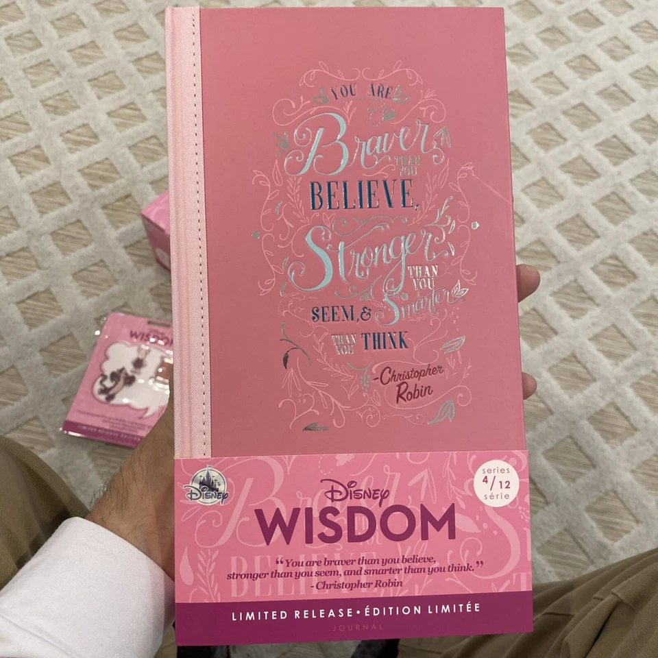 Disney Wisdom Piglet 4/12 Ltd Rel Complete Set - Plush/Pins/Mug/Journal - NWT - Image 4 of 4