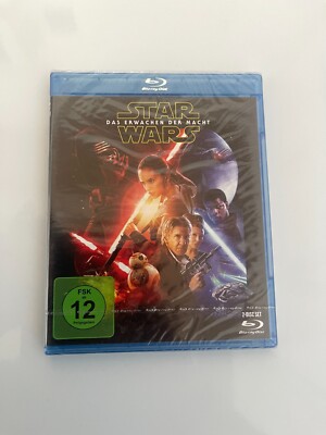 STAR WARS - DAS ERWACHEN DER MACHT Original deutsche Blu Ray NEU und OVP