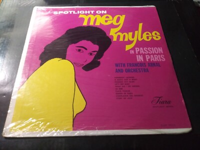 Spotlight On Meg Myles - SEALED Original 1960's Mono Tiara TMT-510 LP Record OSS