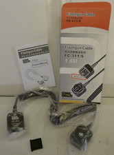 Pixel FC-311/S Flashgun Cable Off Camera Cord for Canon EOS - NEW/SEALED
