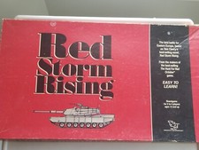 Vintage TSR Red Storm Rising War Board Game 1989; Missing