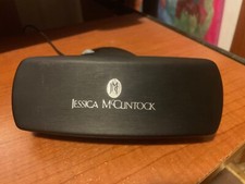 Jessica McClintock Hard Clamshell Eyeglass Sun Glasses Case - Blue