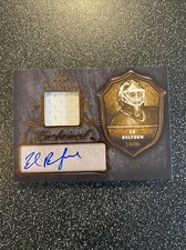 2022-23 Leaf Ed Belfour Doug Gilmour Enshrined Dual Game Used Jersey Auto #6/6