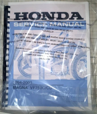1994-2003 HONDA Service-Shop-Repair Manual - Magna VF750CD PRO GRADE COMB BOUND