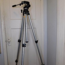 Bogen Manfrotto 3126 3020 Aluminum Professional Italy Tripod