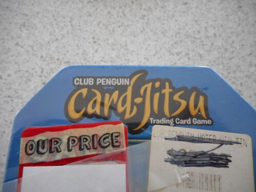 TOPPS CLUB PENGUIN DISNEY CARD JITSU TRADING CARD GAME TIN SEALED - Picture 3 of 14