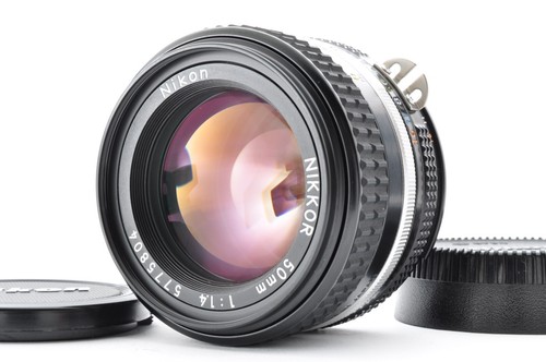 Nikon Ai-S Nikkor 50mm f1.4 Exc+++++ MF Standard Prime Lens From Japan #5775