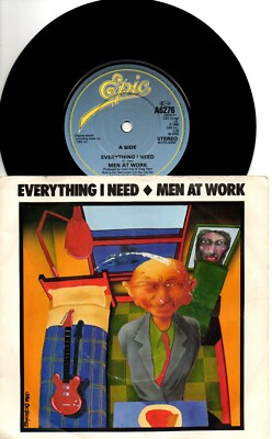 Men At Work:It's a mistake/Shintaro:UK Epic:1983